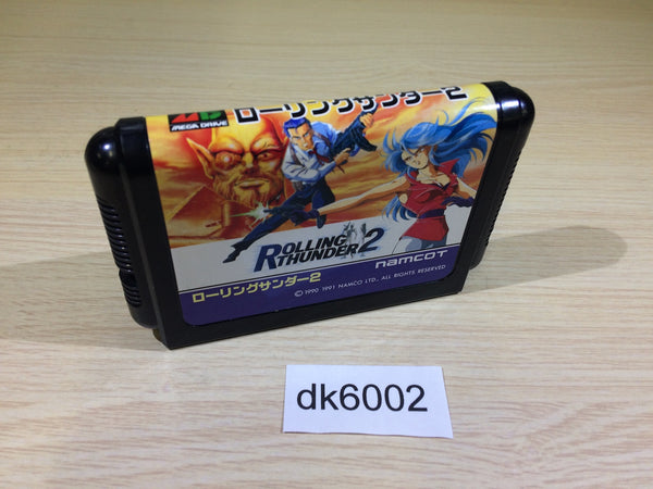 DK6002 Rolling Thunder 2 Mega Drive Genesis Japan