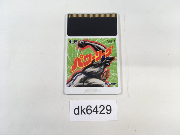DK6429 Power League PC Engine Japan