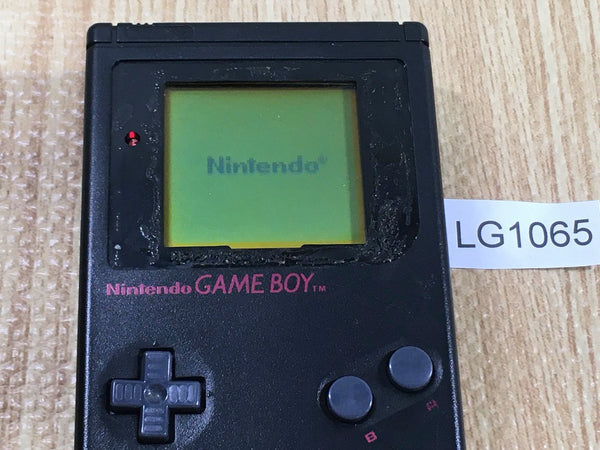 LG1065 With Defects - GameBoy Bros. Black Game Boy Console Japan