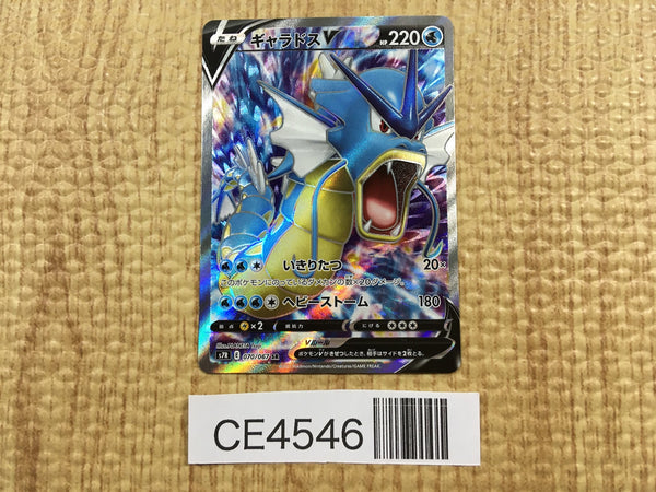 CE4546 Gyarados V SR S7R 070/067 Pokemon Card TCG Japan