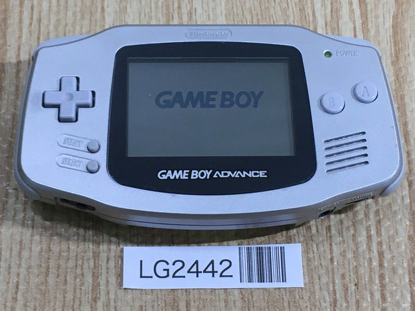 LG2442 GameBoy Advance Silver Game Boy Console Japan