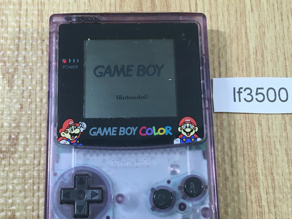lf3500 Plz Read Item Condi GameBoy Color Mario Jasco Limited Console Japan