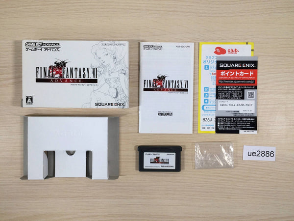 UE2886 Final Fantasy VI 6 Advance BOXED GameBoy Advance Japan