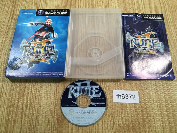FH6372 Lost Kingdoms II RUNE II Koruten no Kagi no Himitsu BOXED GameCube Japan