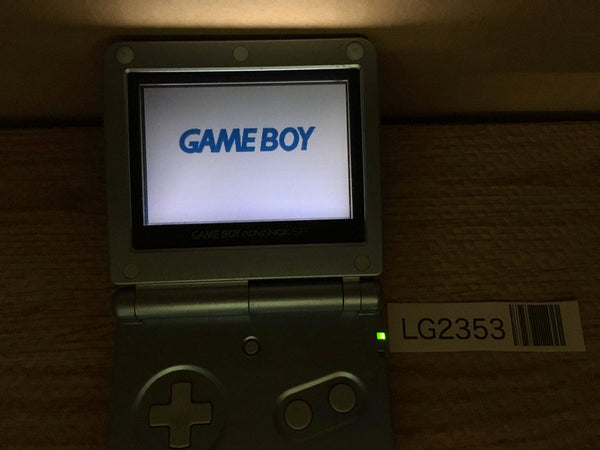 LG2353 No Battery GameBoy Advance SP Pearl Blue Game Boy Console Japan