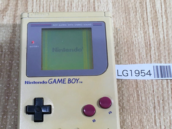 LG1954 With Defects - GameBoy Original DMG-01 Game Boy Console Japan