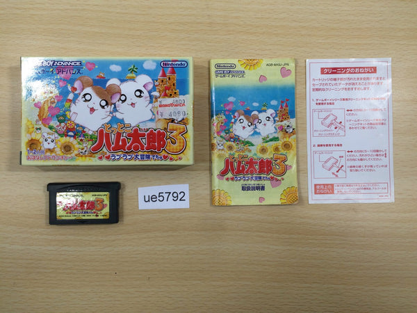 UE5792 Tottoko Hamutaro 3 BOXED GameBoy Advance Japan
