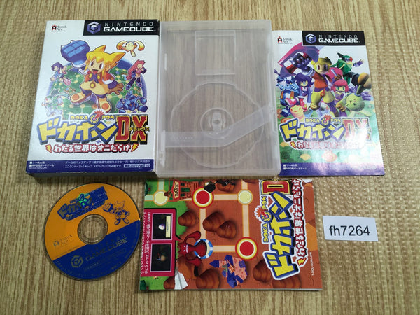 FH7264 Dokapon DX Wataru Sekai wa Oni Darake BOXED GameCube Japan