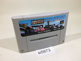 Michael Andretti's Indy Car Challenge SNES Super Famicom Japan - SI5873