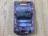lf2565 Plz Read Item Condi GameBoy Color Clear Purple Game Boy Console Japan