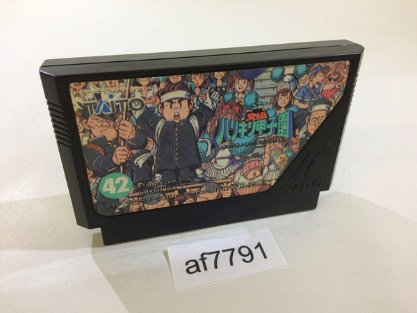 AF7791 Kyukyoku Harikiri Koushien Baseball NES Famicom Japan