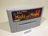 Might and Magic Book 2 SNES Super Famicom Japan - SI5227