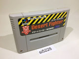 Desert Fighter Suna no Arashi Sakusen SNES Super Famicom Japan - SI5228