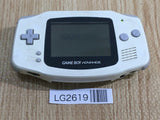 LG2619 Plz Read Item Condi GameBoy Advance White Game Boy Console Japan