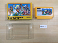 UE5931 Super Mario Bros. BOXED NES Famicom Japan