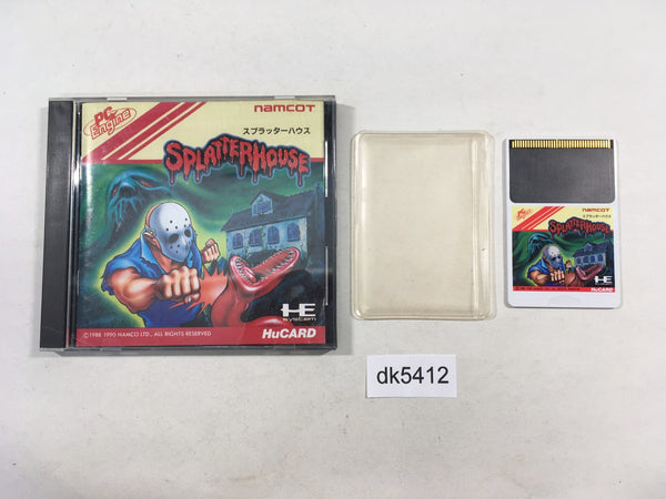 DK5412 Splatter House BOXED PC Engine Japan
