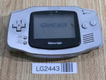 LG2443 GameBoy Advance Silver Game Boy Console Japan