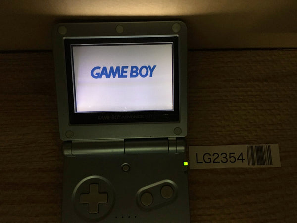LG2354 No Battery GameBoy Advance SP Pearl Blue Game Boy Console Japan