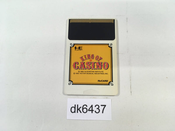 DK6437 King of Casino PC Engine Japan