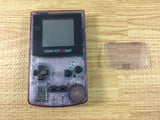 lc2226 Plz Read Item Condi GameBoy Color Clear Purple Game Boy Console Japan