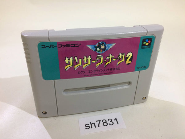 sh7831 Sansara Naga 2 SNES Super Famicom Japan