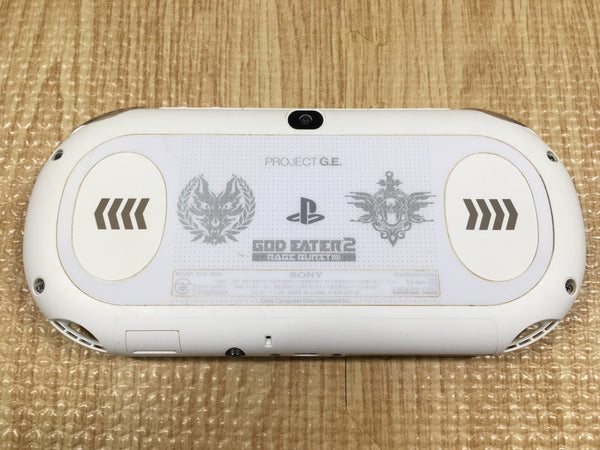 GD7198 Plz Read Note PS Vita PCH-2000 GOD EATER 2 White SONY