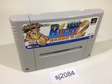 World Class Rugby 2 Kokunai Gekitou Hen '93 SNES Super Famicom Japan - SJ2084