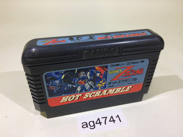 ag4741 Mobile Suit Z Gundam Hot Scramble NES Famicom Japan
