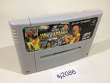 WWF Super WrestleMania Pro Wrestling SNES Super Famicom Japan - SJ2086