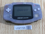 LG2155 Plz Read Item Condi GameBoy Advance Milky Blue Game Boy Console Japan