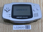 LG2620 Plz Read Item Condi GameBoy Advance Silver Game Boy Console Japan