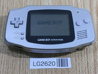 LG2620 Plz Read Item Condi GameBoy Advance Silver Game Boy Console Japan