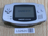 LG2620 Plz Read Item Condi GameBoy Advance Silver Game Boy Console Japan