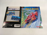 DK7238 Hard Drivin' BOXED Mega Drive Genesis Japan