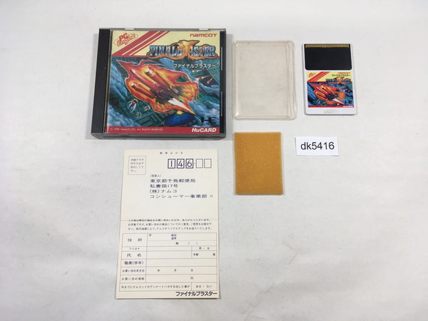 DK5416 Final Blaster BOXED PC Engine Japan