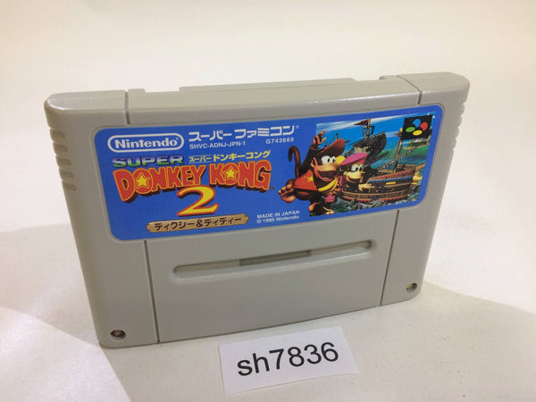sh7836 Super Donkey Kong Country 2 SNES Super Famicom Japan