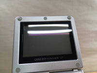 LG2444 No Battery GameBoy Advance SP Platinum Silver Game Boy Console Japan