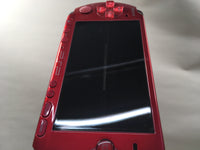 GD6824 With Defects - PSP-3000 RADIANT RED SONY PSP Console Japan