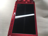 GD6824 With Defects - PSP-3000 RADIANT RED SONY PSP Console Japan