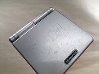 LG2444 No Battery GameBoy Advance SP Platinum Silver Game Boy Console Japan