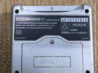 LG2444 No Battery GameBoy Advance SP Platinum Silver Game Boy Console Japan