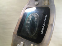 LG2054 Plz Read Item Condi GameBoy Advance Milky Blue Game Boy Console Japan