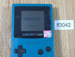 lf3042 Plz Read Item Condi GameBoy Color Blue Game Boy Console Japan