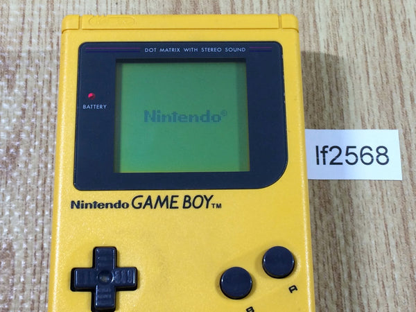 lf2568 GameBoy Bros. Yellow Game Boy Console Japan