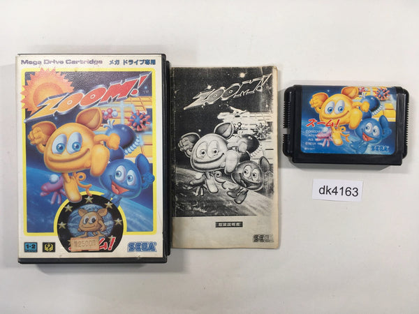DK4163 Zoom! BOXED Mega Drive Genesis Japan