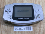 LG2621 Plz Read Item Condi GameBoy Advance Silver Game Boy Console Japan