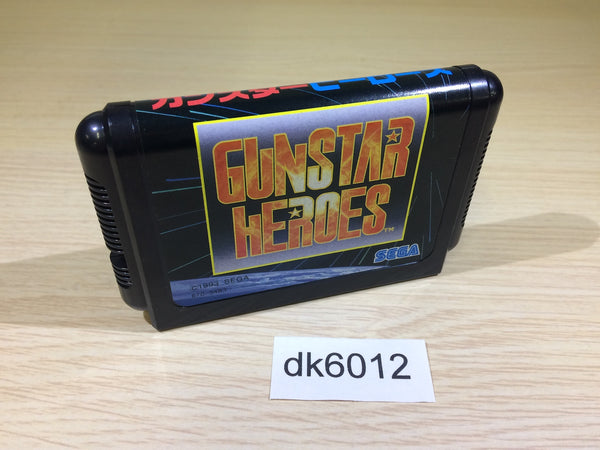 DK6012 Gunstar Heroes Mega Drive Genesis Japan