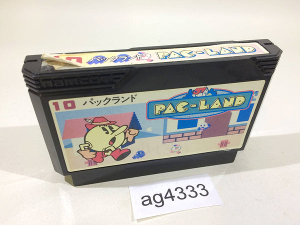 AG4333 Pac Land NES Famicom Japan