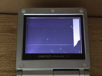 LG2356 Plz Read Item Condi GameBoy Advance SP Pearl Blue Console Japan