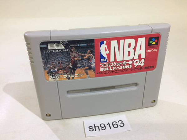 sh9163 NBA Pro Basketball '94 Bulls vs. Suns SNES Super Famicom Japan